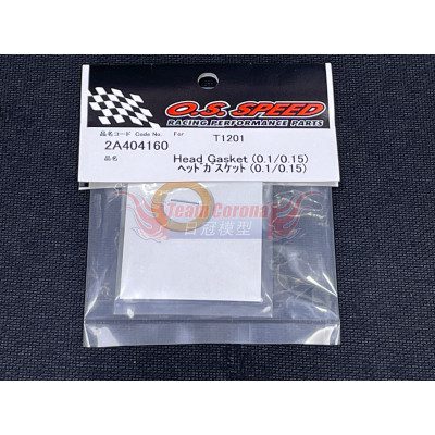 OS Speed HEAD GASKET (0.1/0.15) T1201  2A404160